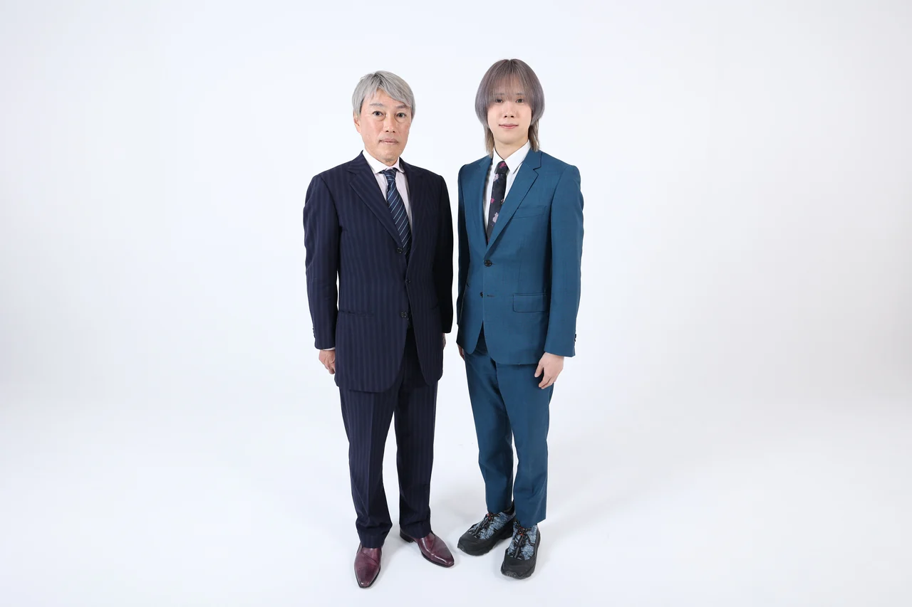 車世栄と西きょうじのペア写真